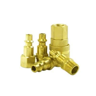 Neiko 5pc  Hi Flo Brass Coupler Set - Image 2