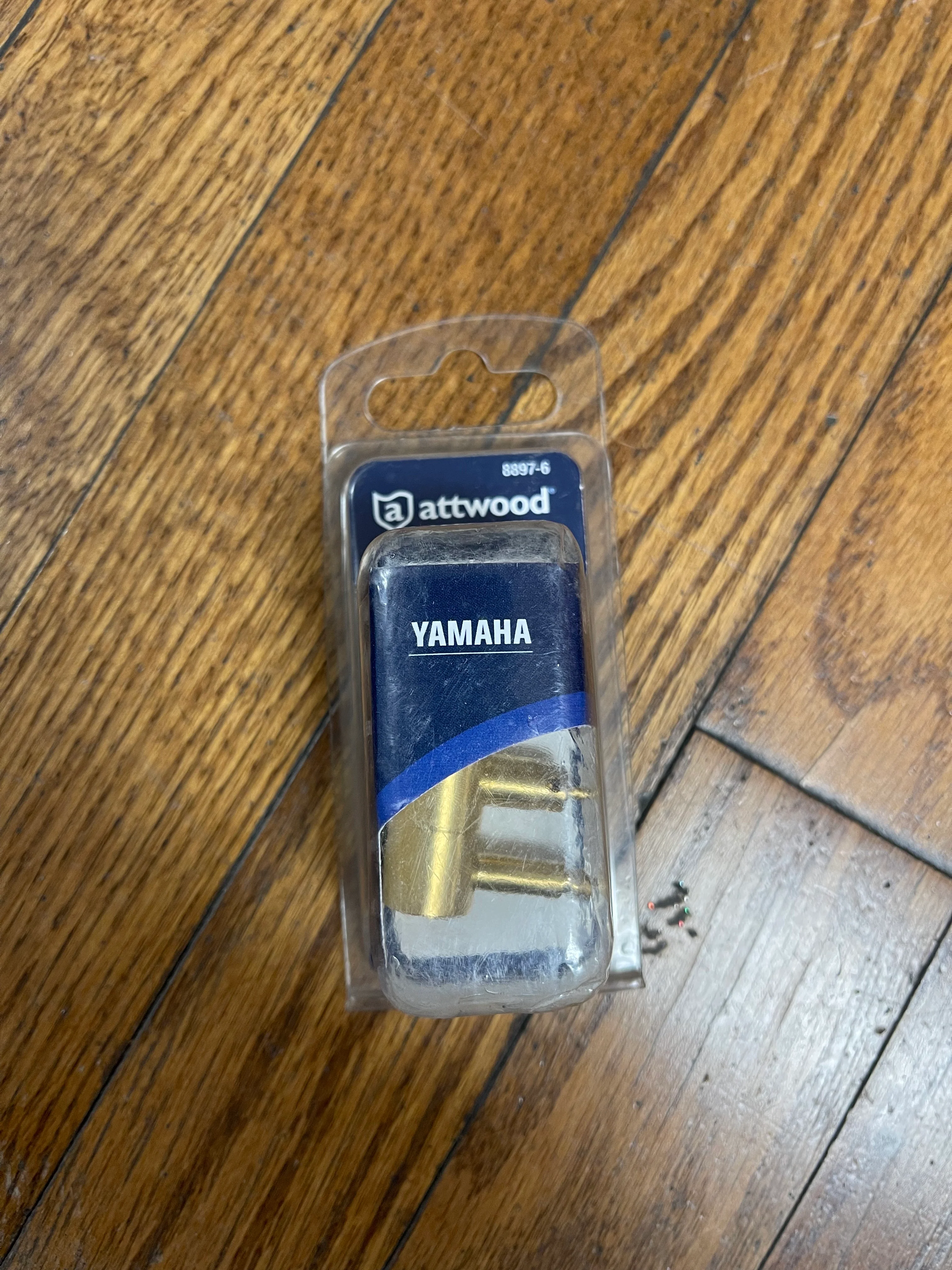 Attwood Tank Fitting for Yamaha - 1/4" Male NPT Threaded Damaged Box - Image 2
