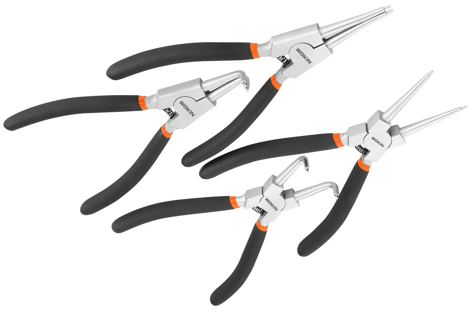Wokin Circlip Pliers Four Piece 7 Inch Set - Image 2