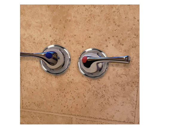 DANCO Ergo Lever Handles in Chrome DAMAGED BOX - Image 3