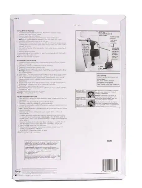 Keeney 3 in. Adjustable Flush Valve for Kohler and Champion Damaged Box - Image 4
