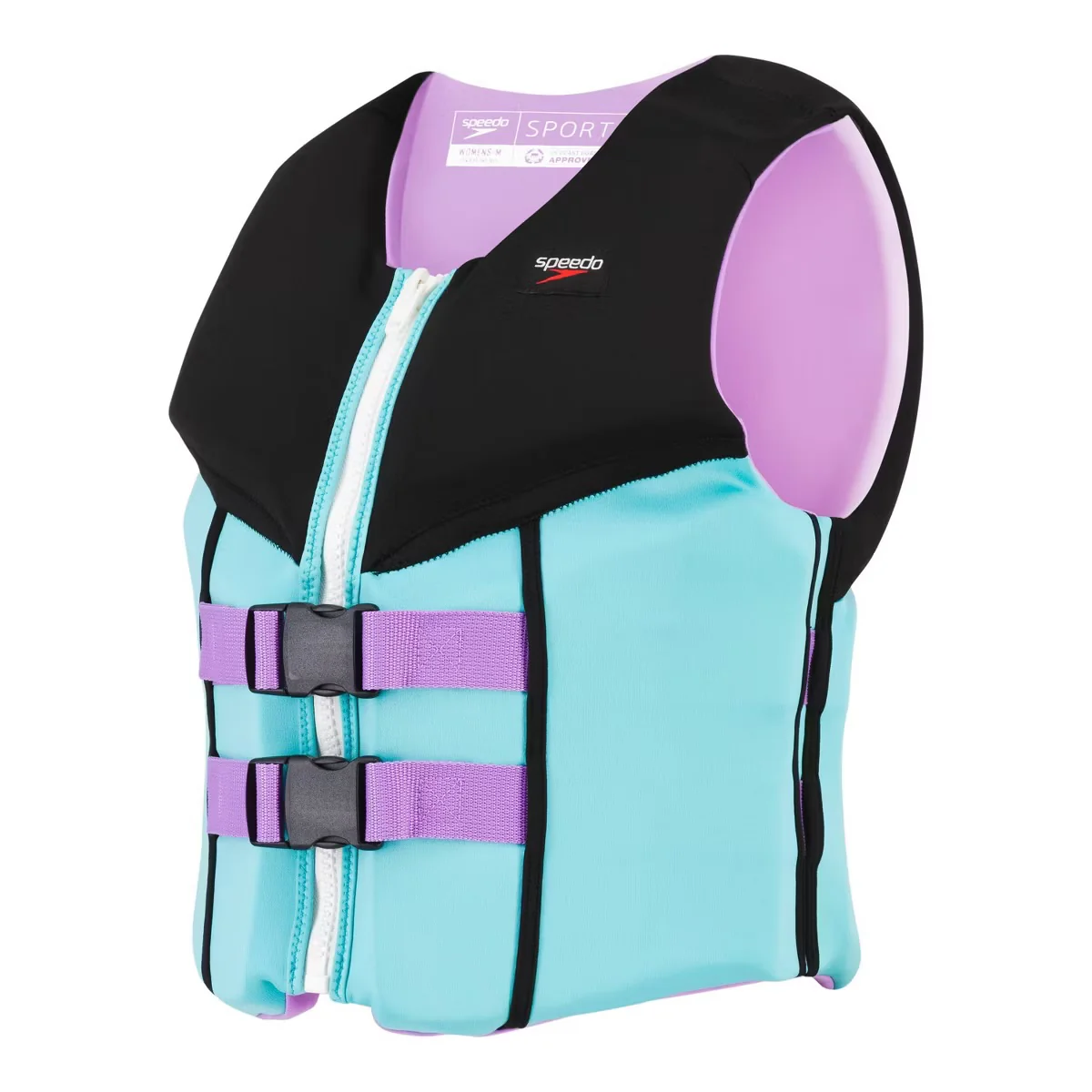 Speedo Women's Sport Premium PFD - S: Spandex Polyester Swim Vest (L)