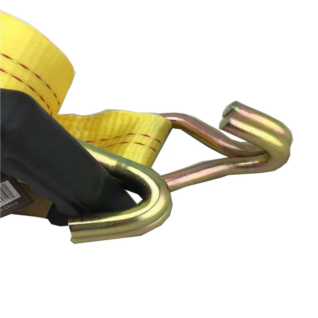 Wood Tuff 2 Inches x 27 Feet Ratchet Tie Downs J Hooks - Image 5