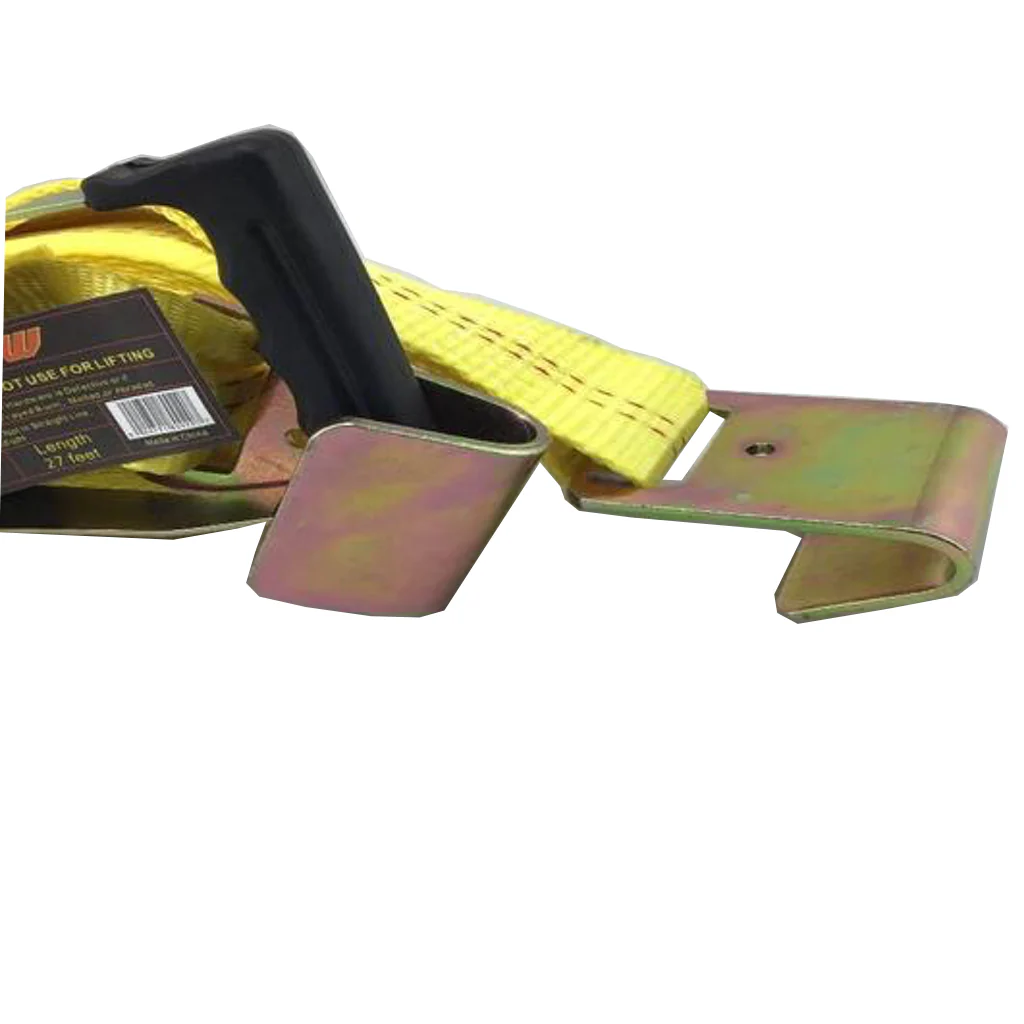 Wood Tuff 2 Inches x 27 Feet Ratchet Tie Downs J Hooks - Image 6